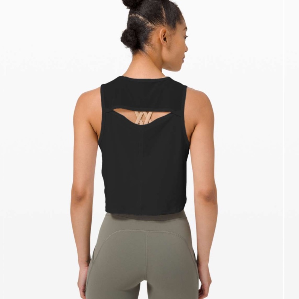 Sculpt Tank Cropped Lululemon